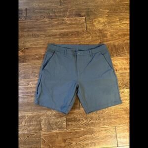 BYLT Gray Performance Everyday Mens Short Size 38 8" Inseam
